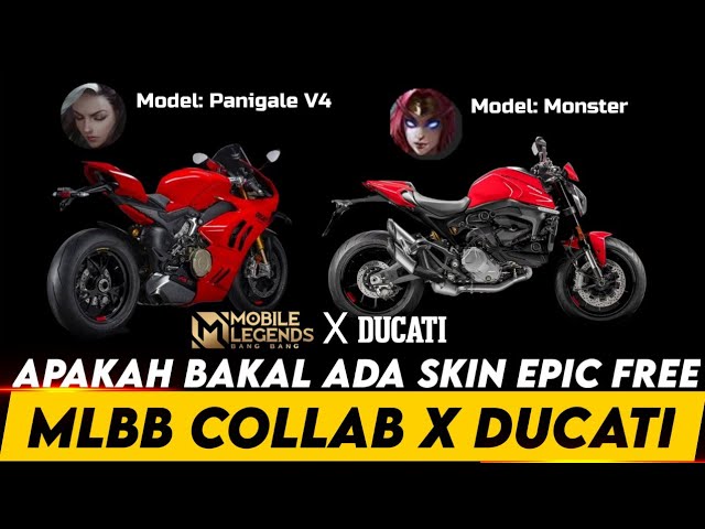 Tampilan dan Bocoran Kolaborasi Antara MLBB x Ducati!