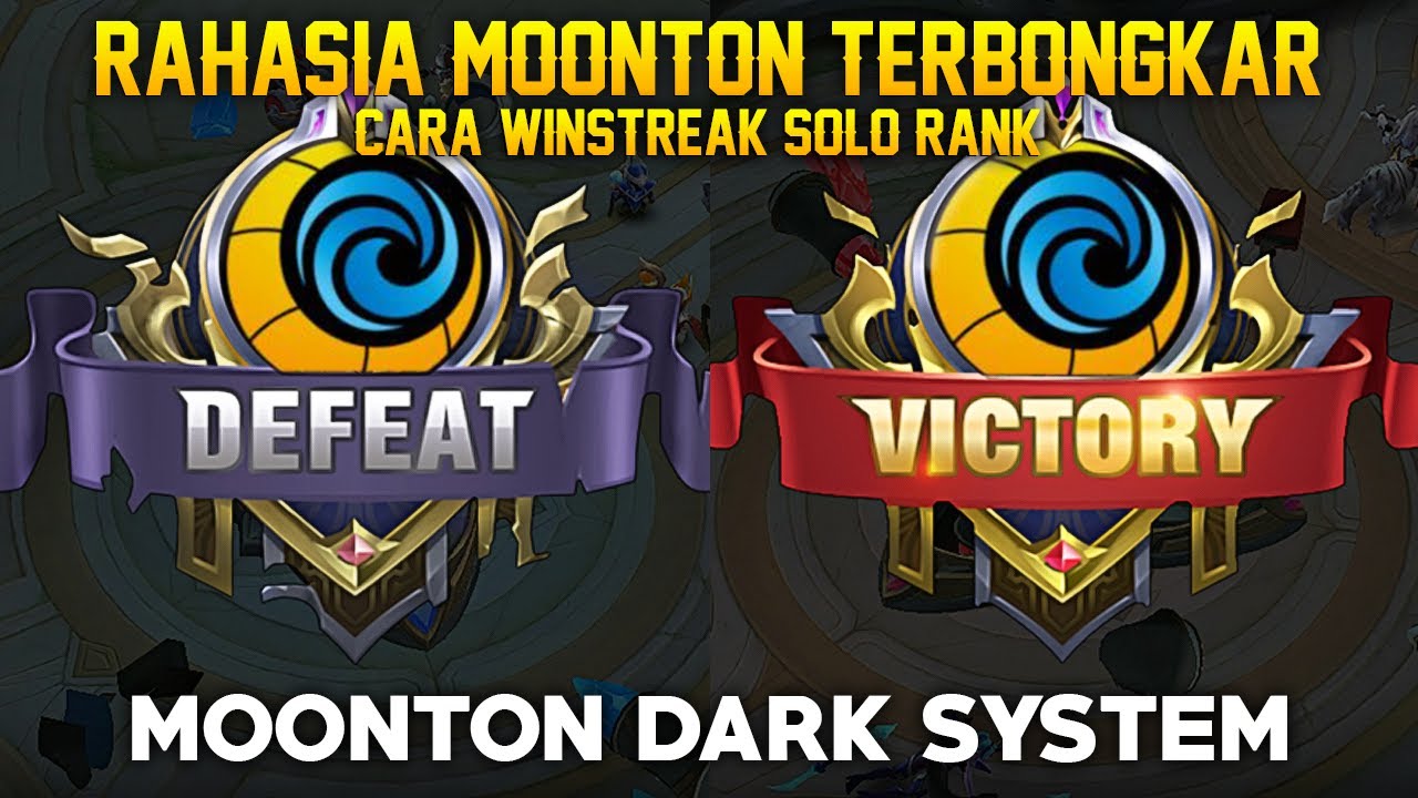 Cara Mengatasi Dark System Ketika Bermain Solo Rank Mobile Legends