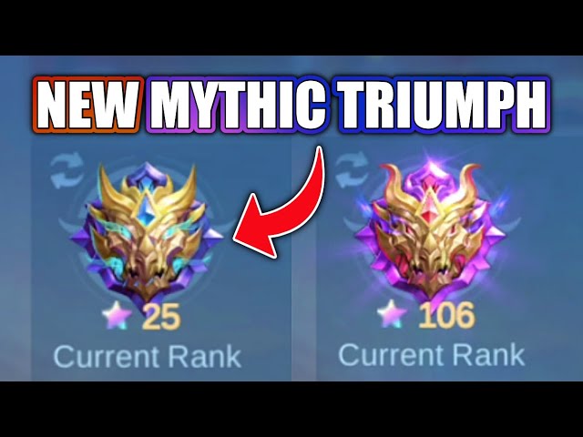 Beginilah Tips Untuk Mencapai Mythical Triumph Ranked Mobile Legends!