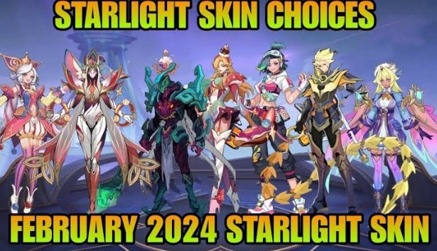 Berikut  Bocoran Skin Starlight Mobile Legends Febuuari 2024!