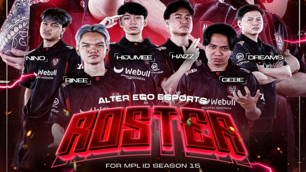 Roster Alter Ego MPL ID S15: Rinee dan Hijumee Masuk Roster!