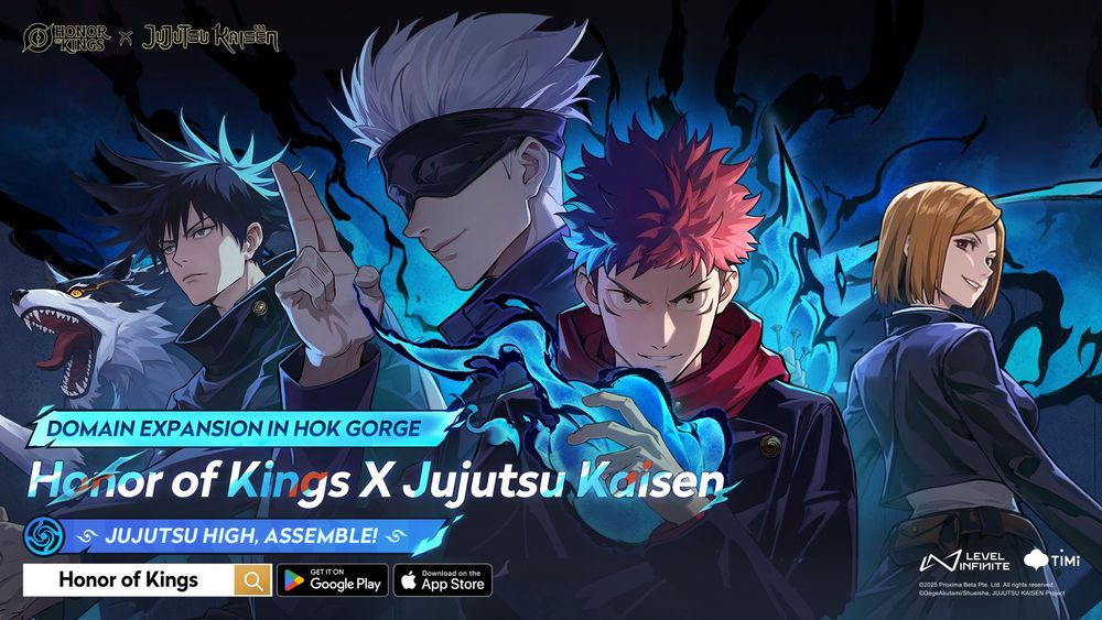 Kolaborasi Honor of Kings x Jujutsu Kaisen Kembali