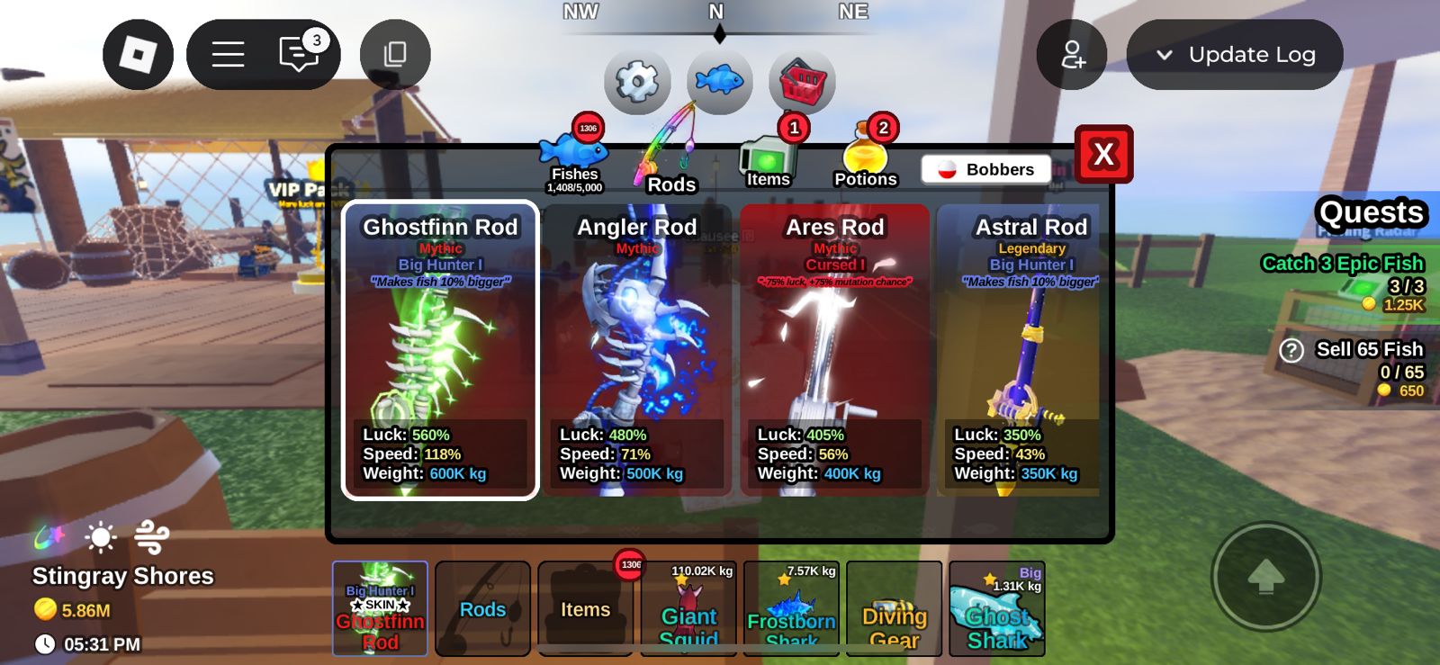 Cara Efektif Kirim Ikan di Game Roblox Fish It!