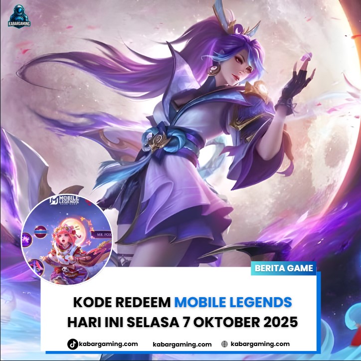 Kode Redeem Mobile Legends, Hari Ini 7 Oktober 2025