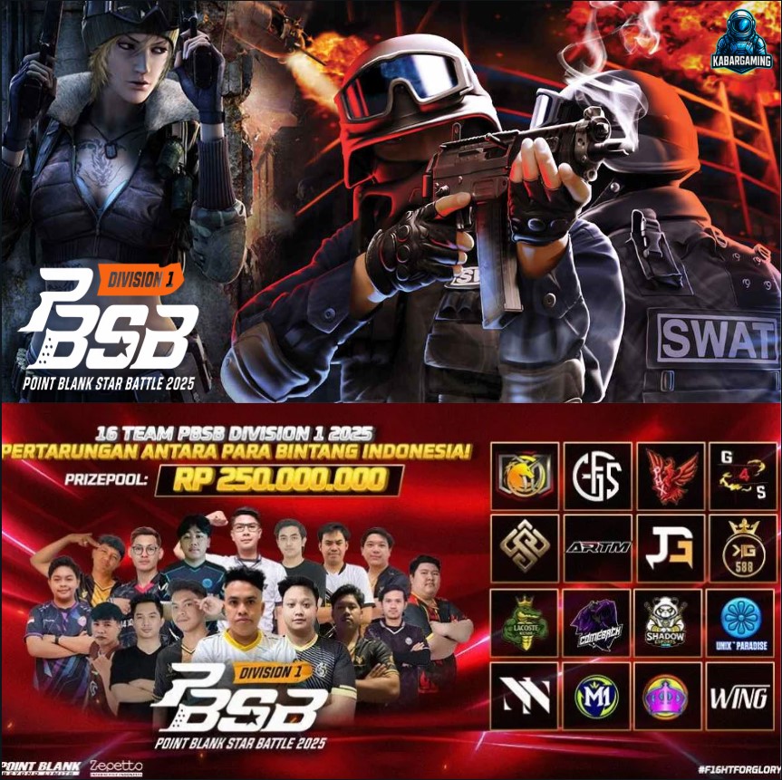 Point Blank Star Battle Divisi 1 Resmi Dimulai 2025