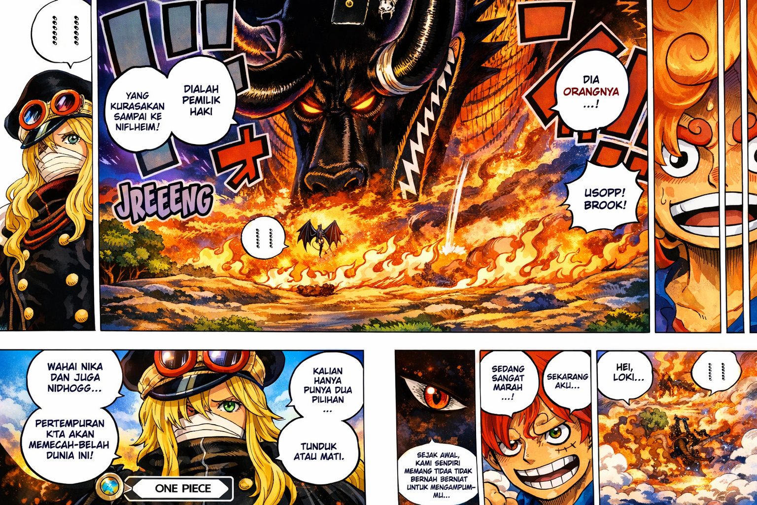 One Piece Chapter 1178 Full Spoiler Sub Indo