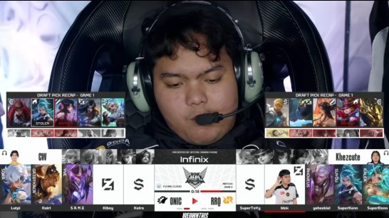 ONIC vs RRQ Royal Derby MPL ID S17 yang Memanas