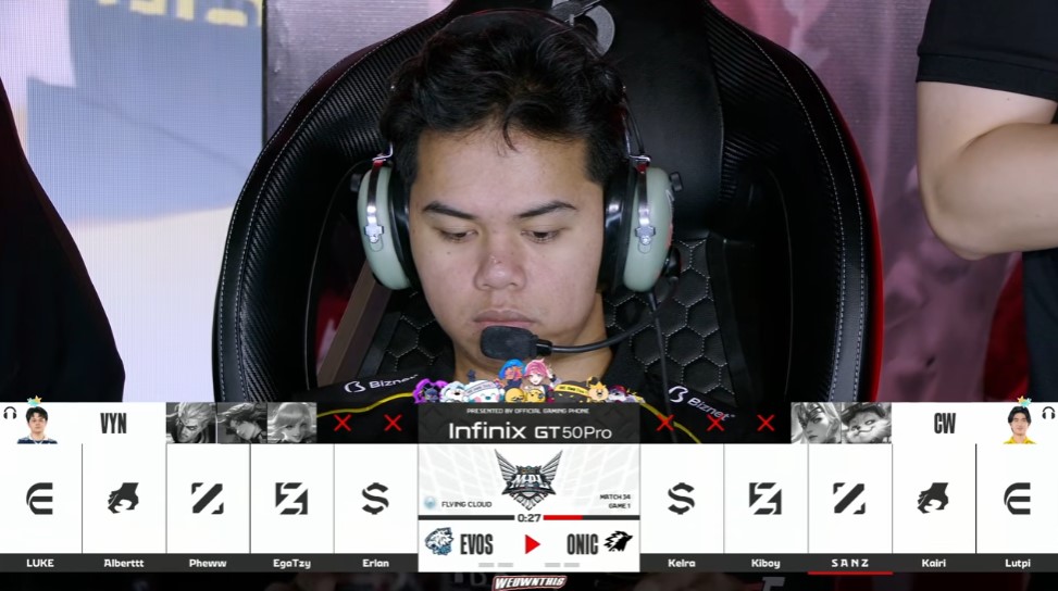 Derby International Pertandingan Ke-41 Onic vs Evos MPL ID S17