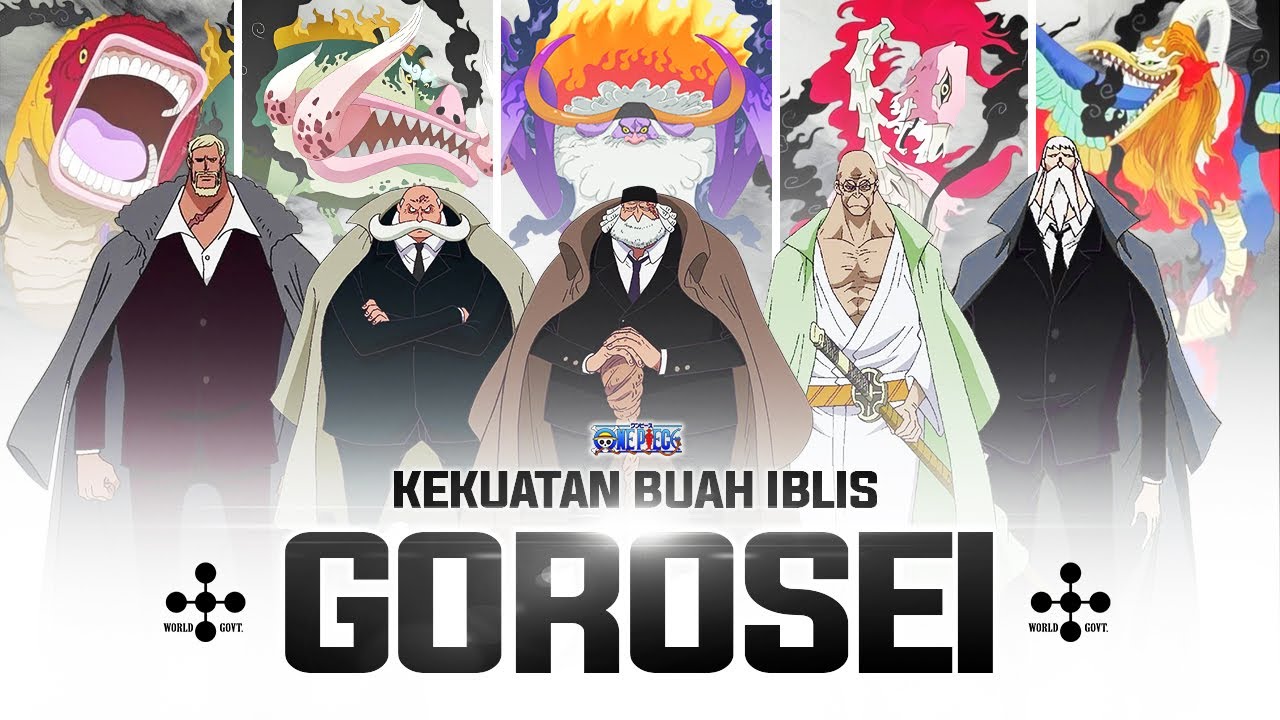 Inilah Kekuatan Buah Iblis Para Gorosei yang Menyerupai Yokai