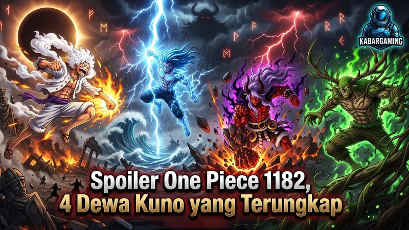 Spoiler One Piece 1182, 4 Dewa Kuno yang Terungkap